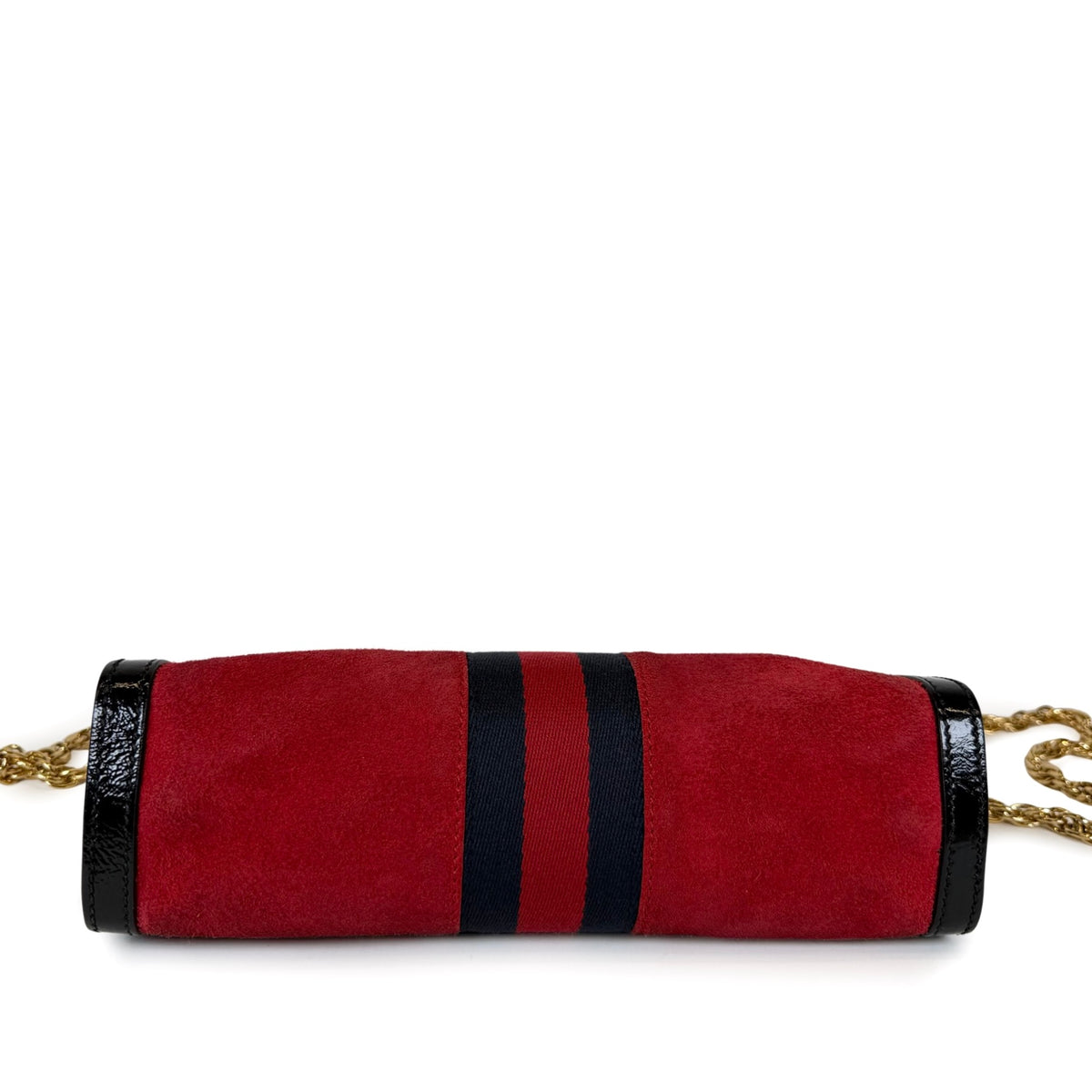 Gucci Ophidia Suede Web Small Bag