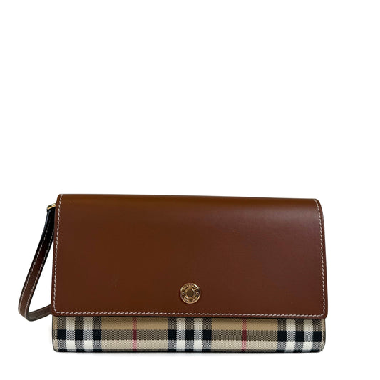 Burberry Hannah Check Crossbody Bag