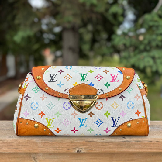 Louis Vuitton x Takashi Murakami Beverly MM Bag
