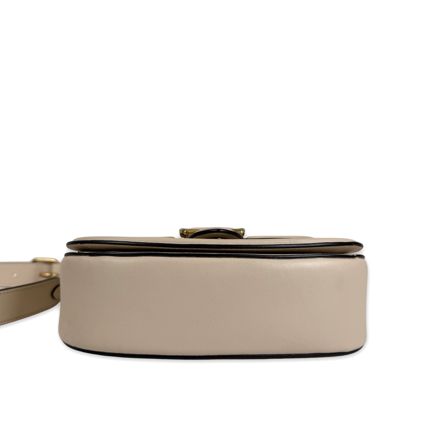 Coach Beat Saddle Cream Bag