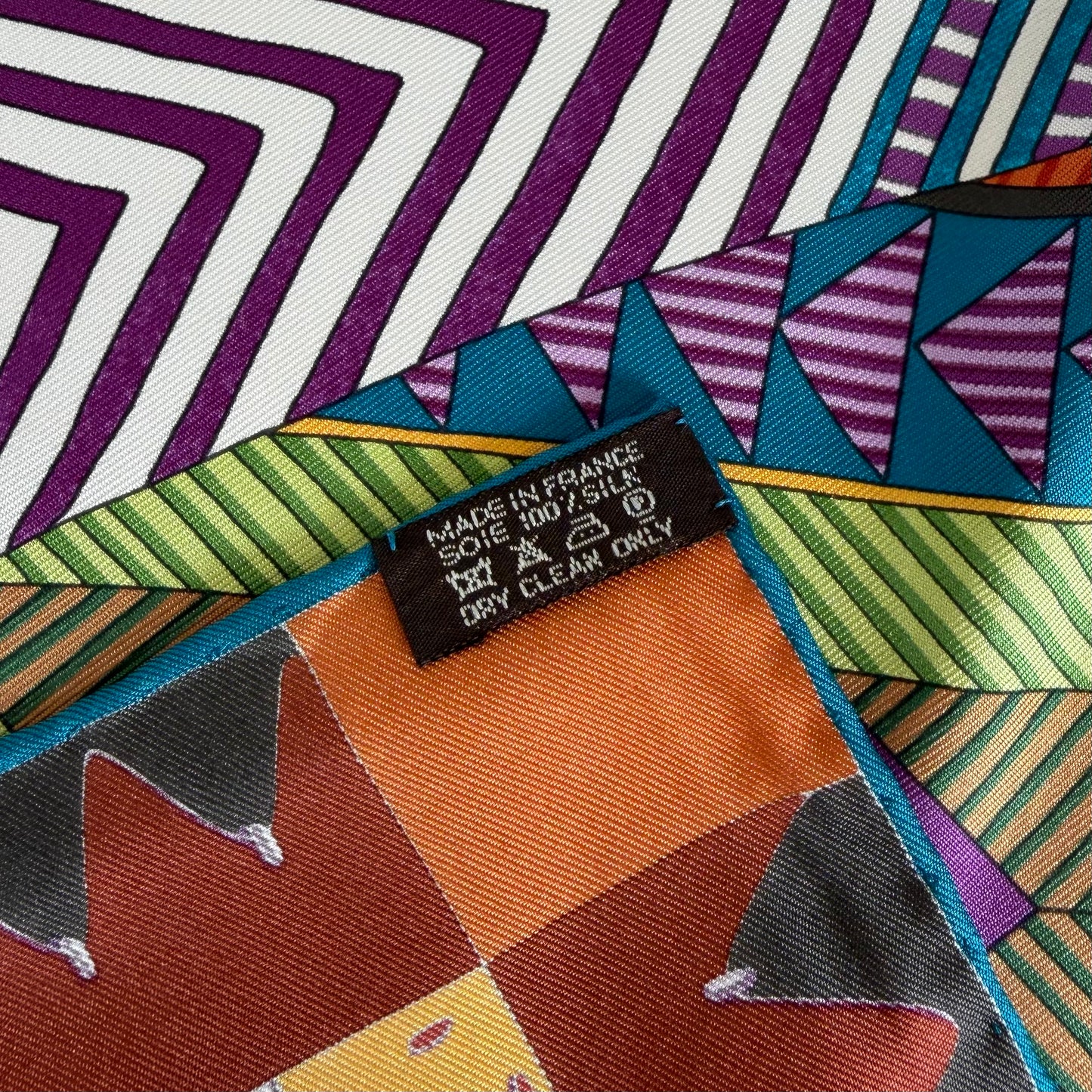 Hermès "Coupons Indiens" Silk Scarf