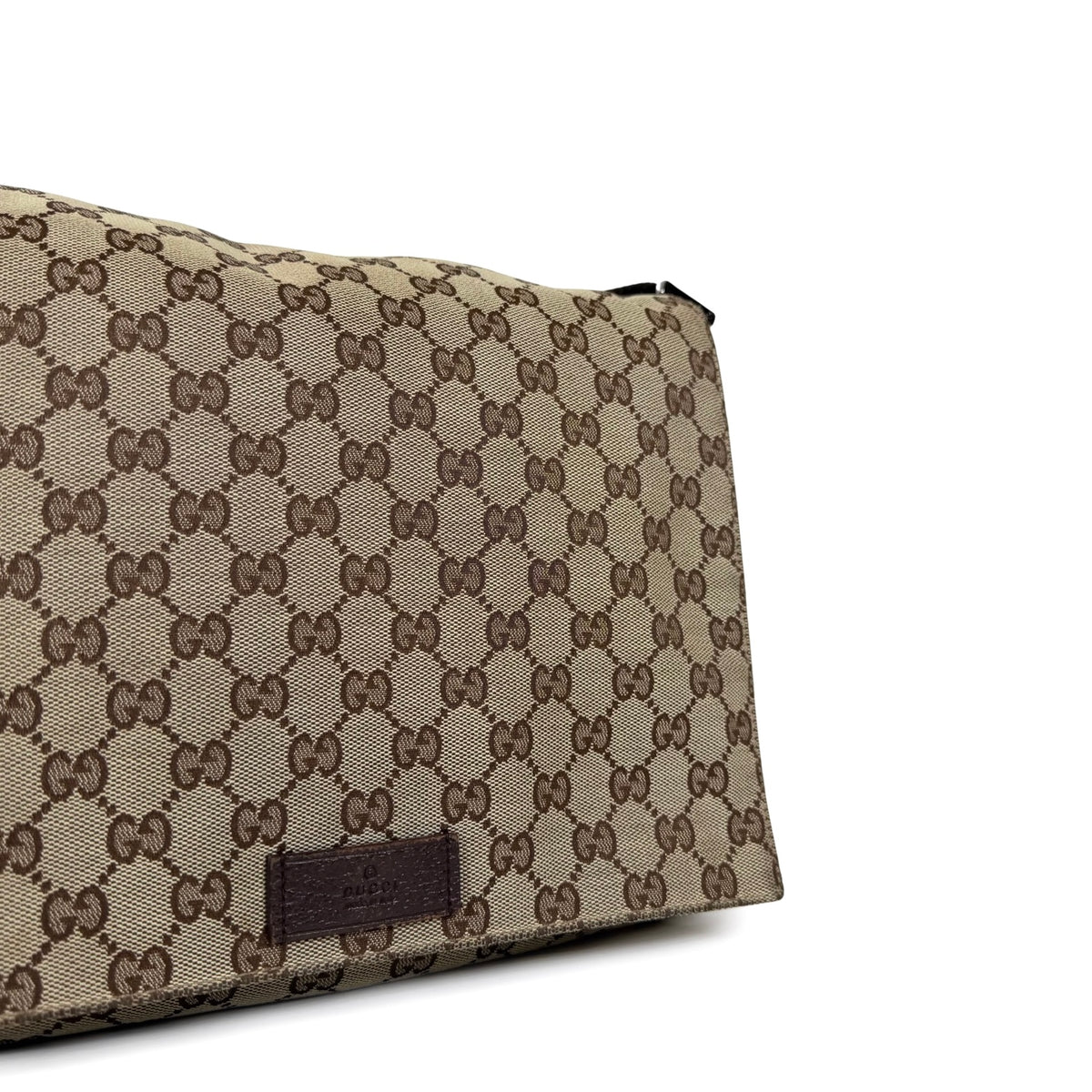 Gucci GG Canvas Messenger Flap Bag