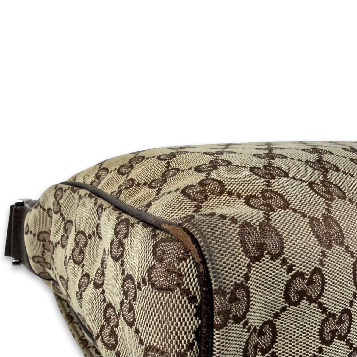 Gucci GG Canvas Messenger Flap Bag