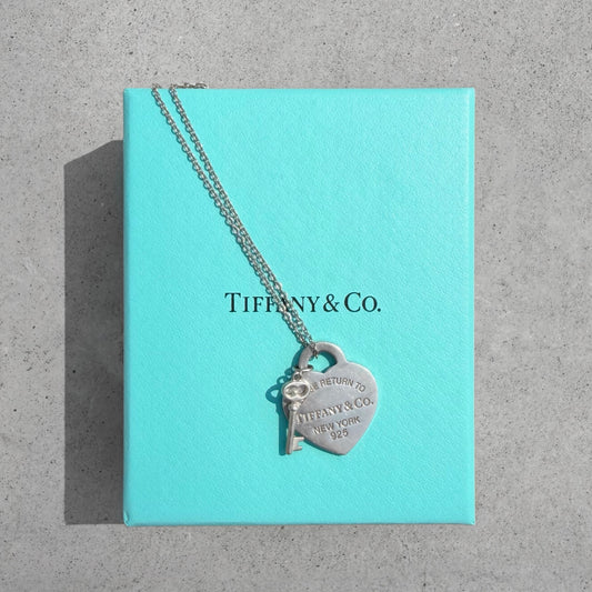 Tiffany & Co. Return to Tiffany Heart Tag Key Pendant