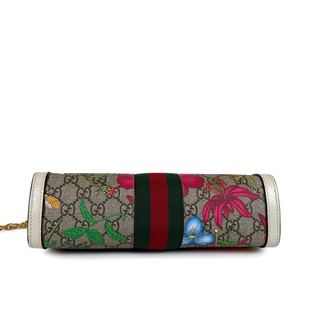 Gucci Ophidia GG Flora Small Chain Shoulder Bag