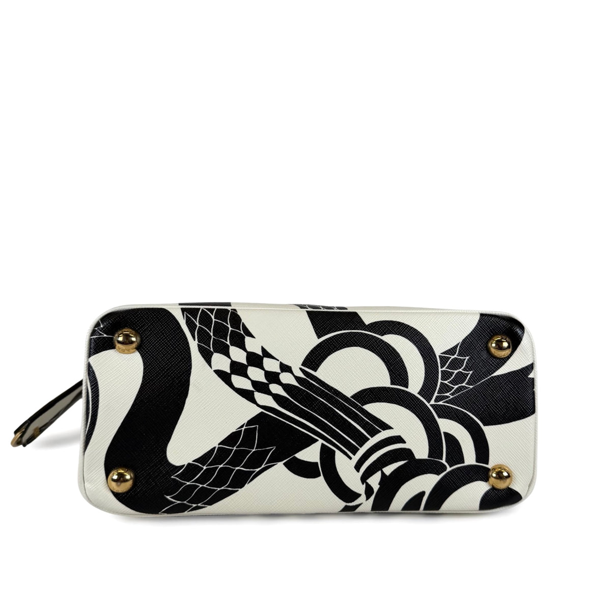 Prada Limited Edition Galleria Snake Print Tote Bag