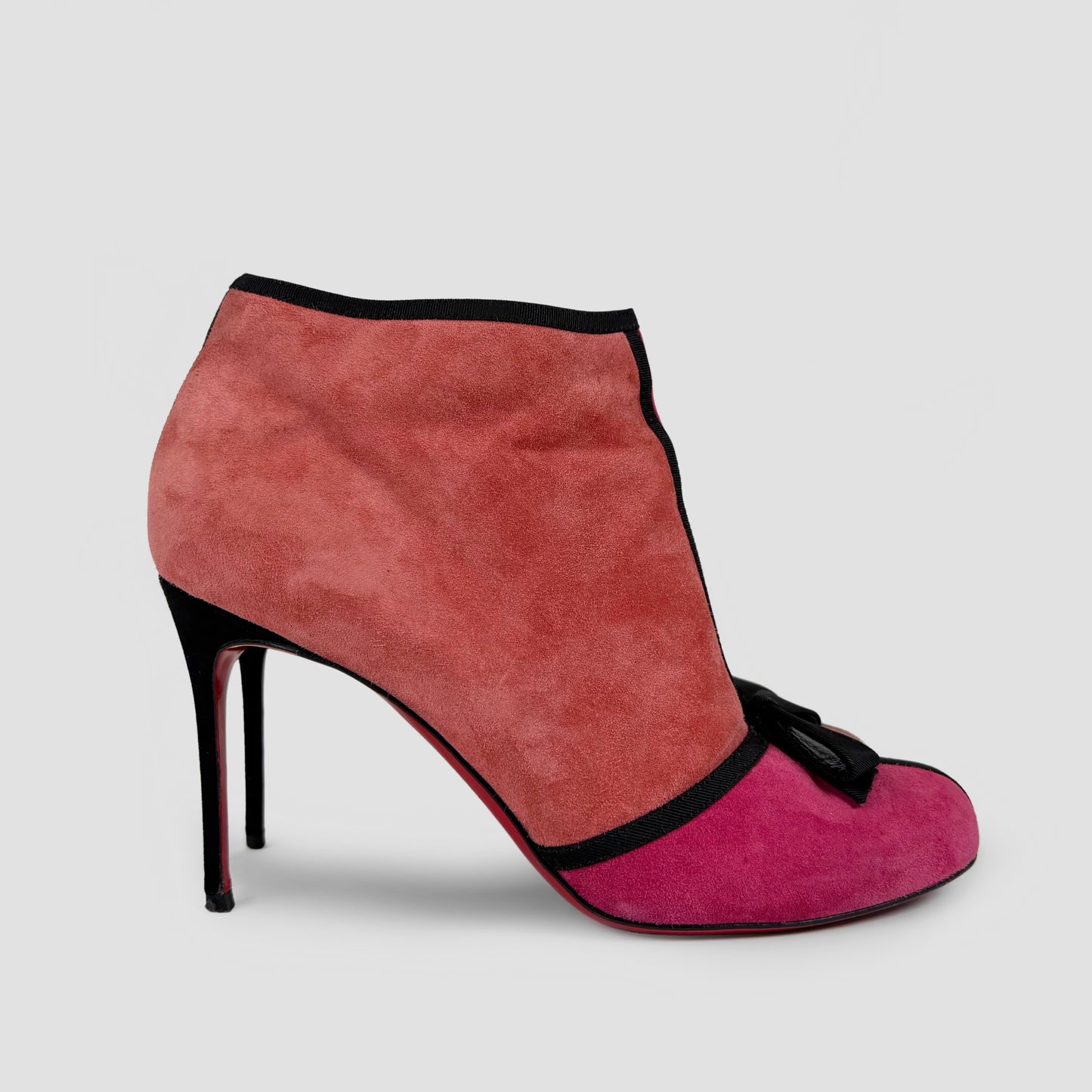 Christian Louboutin Colorblock Arnoeud Ankle Boots