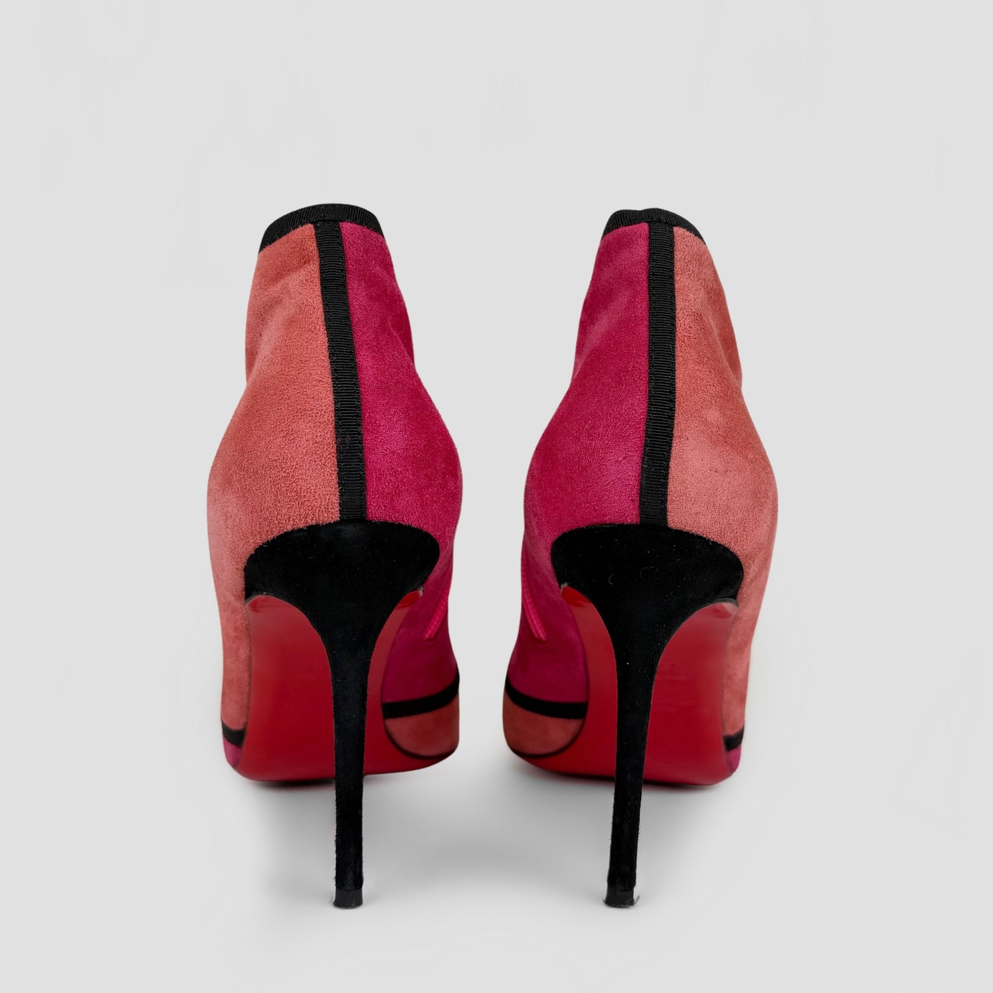 Christian Louboutin Colorblock Arnoeud Ankle Boots