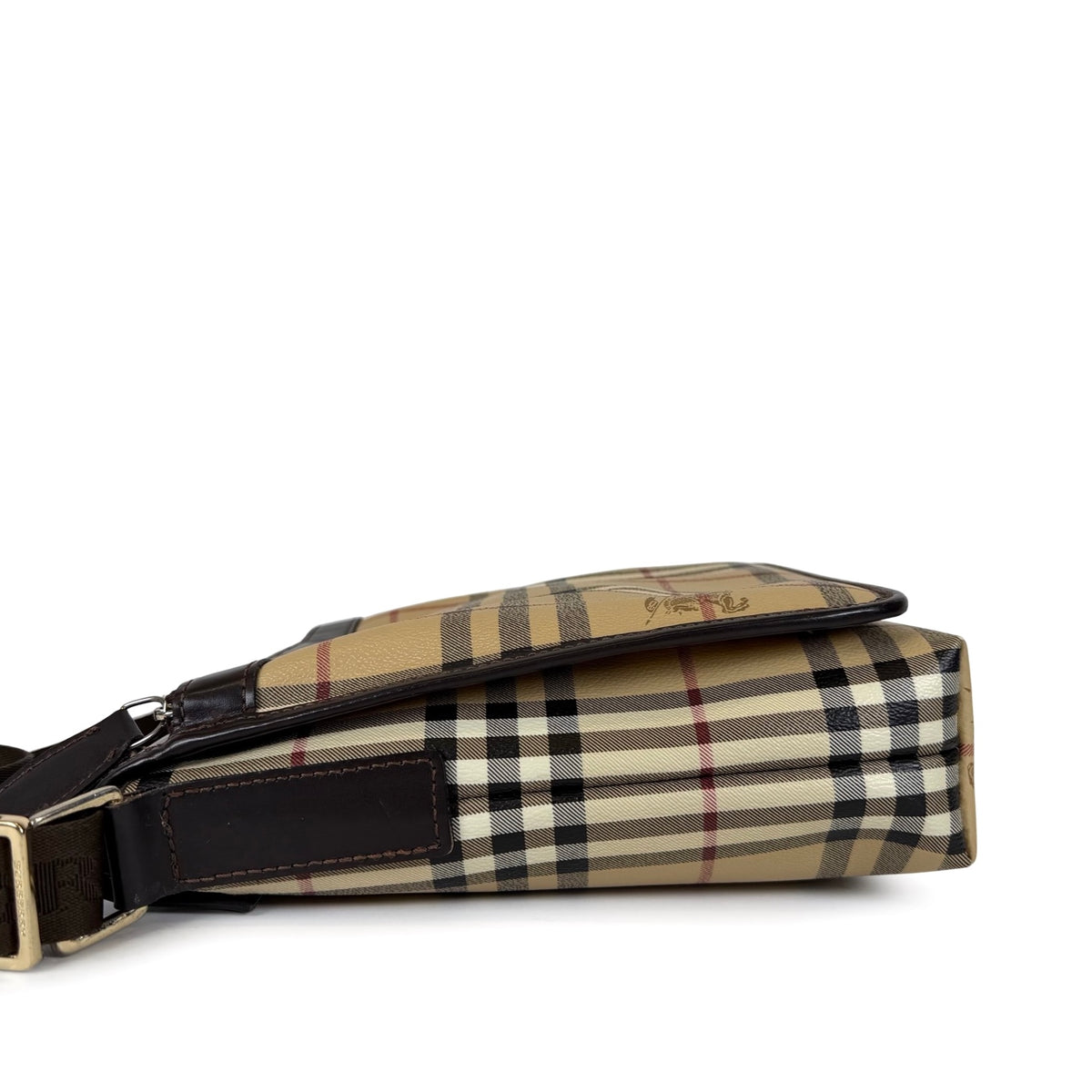 Burberry Haymarket Check Messenger Bag