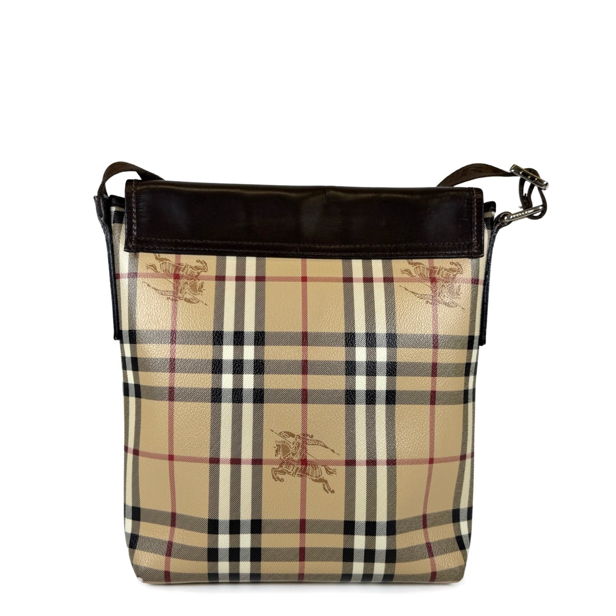 Burberry Haymarket Check Messenger Bag