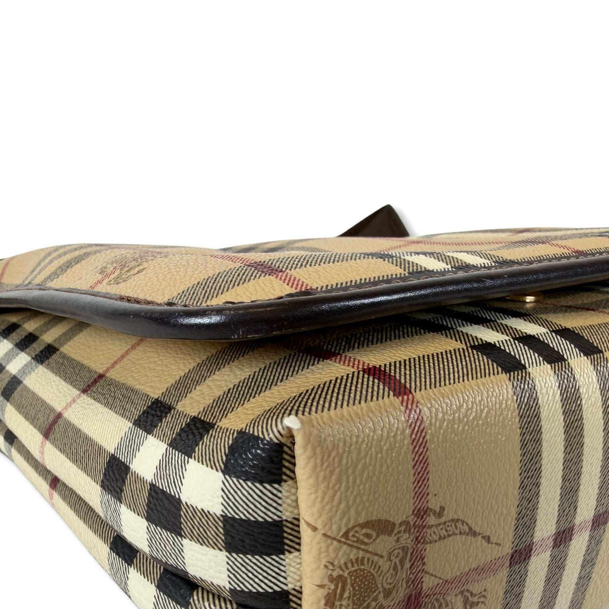 Burberry Haymarket Check Messenger Bag
