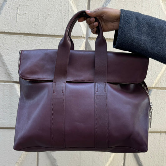 Phillip Lim Weekender Burgundy Bag