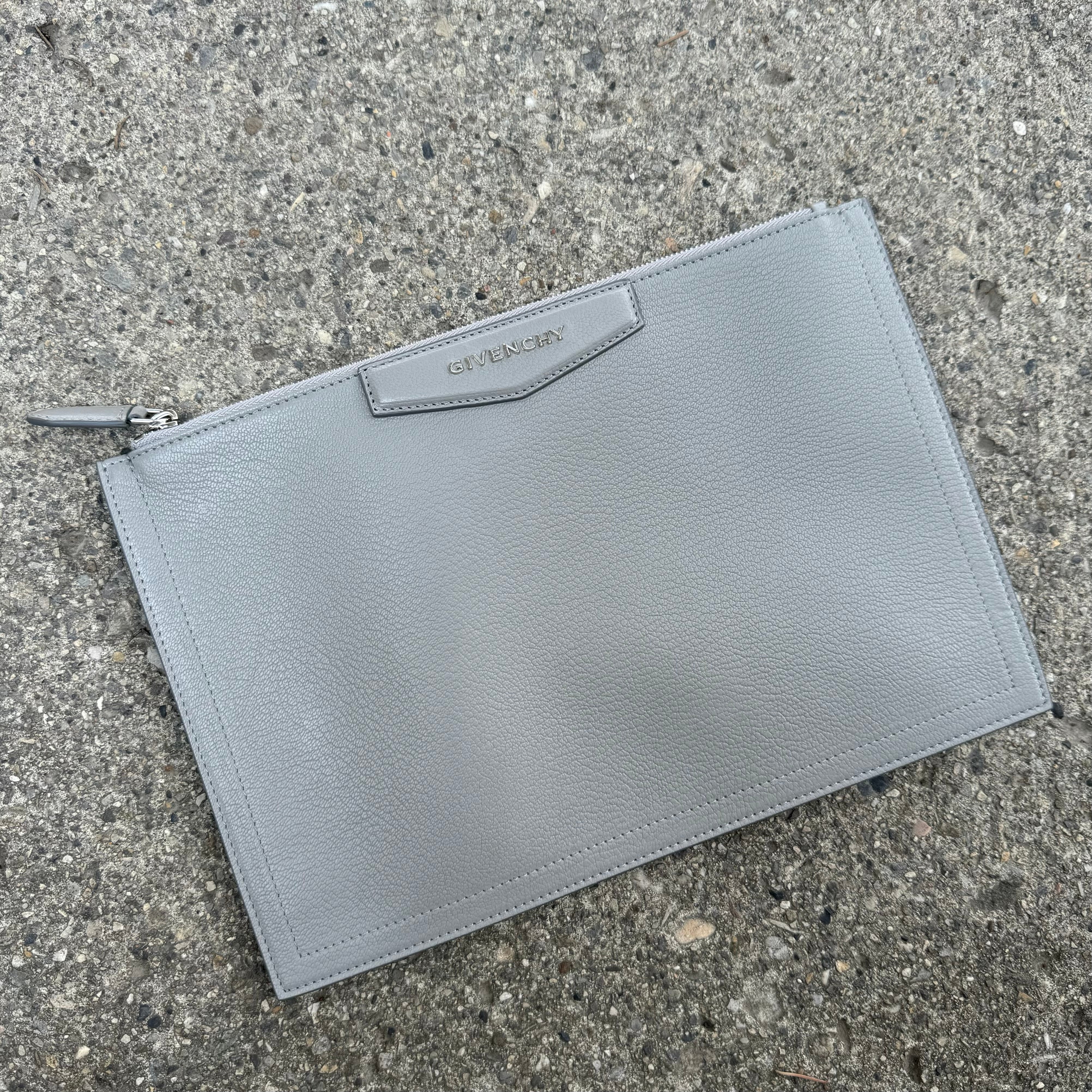 Givenchy Antigona Grey Pouch Wilder s Consignment House