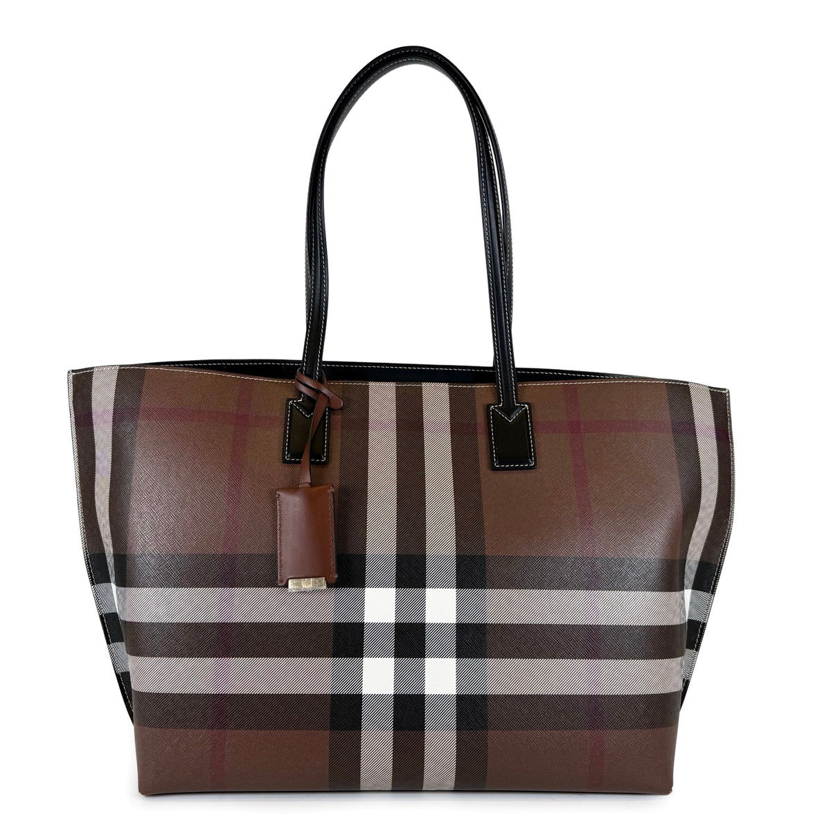 Burberry Check Medium Tote Bag
