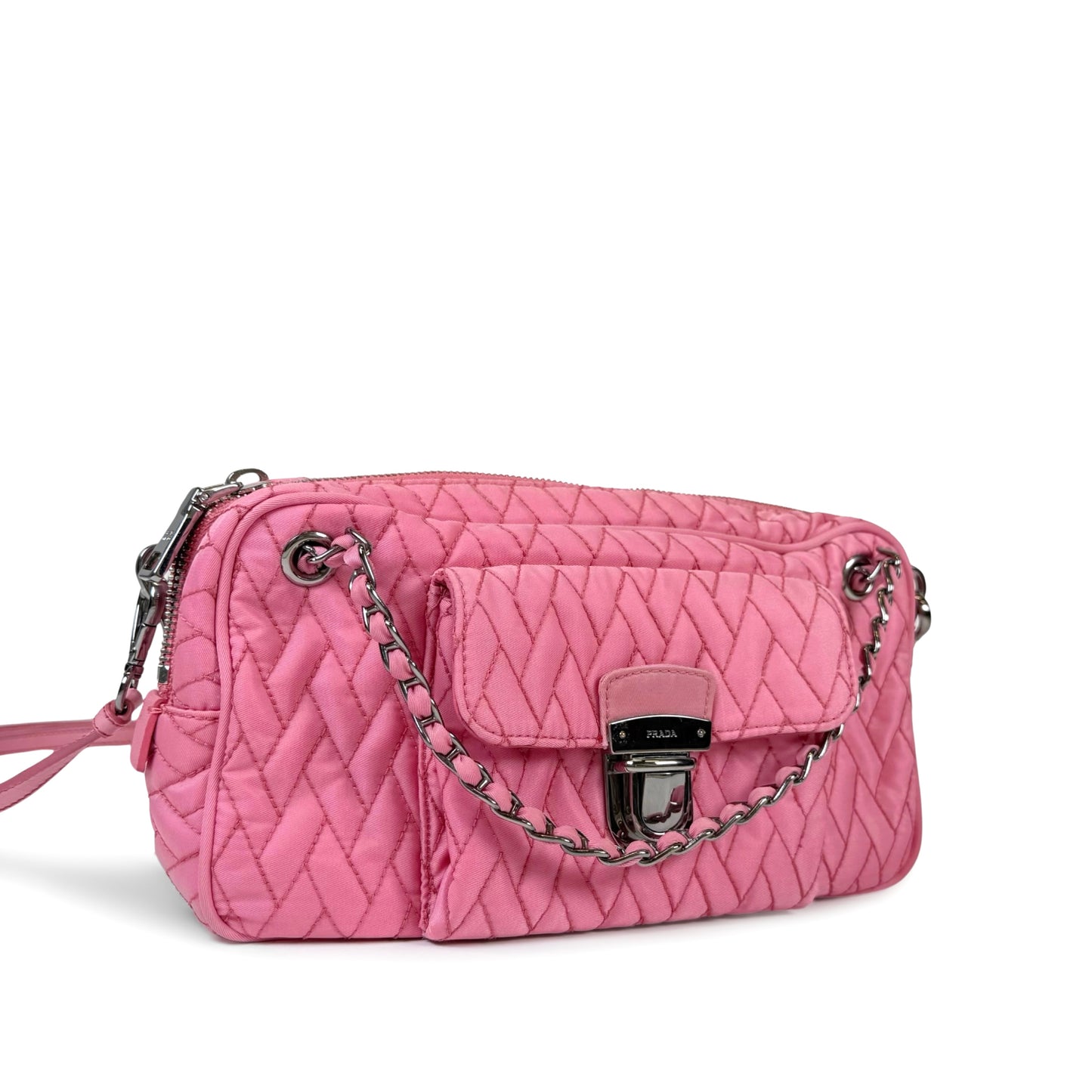 Prada Tessuto Impuntu Camera Bag