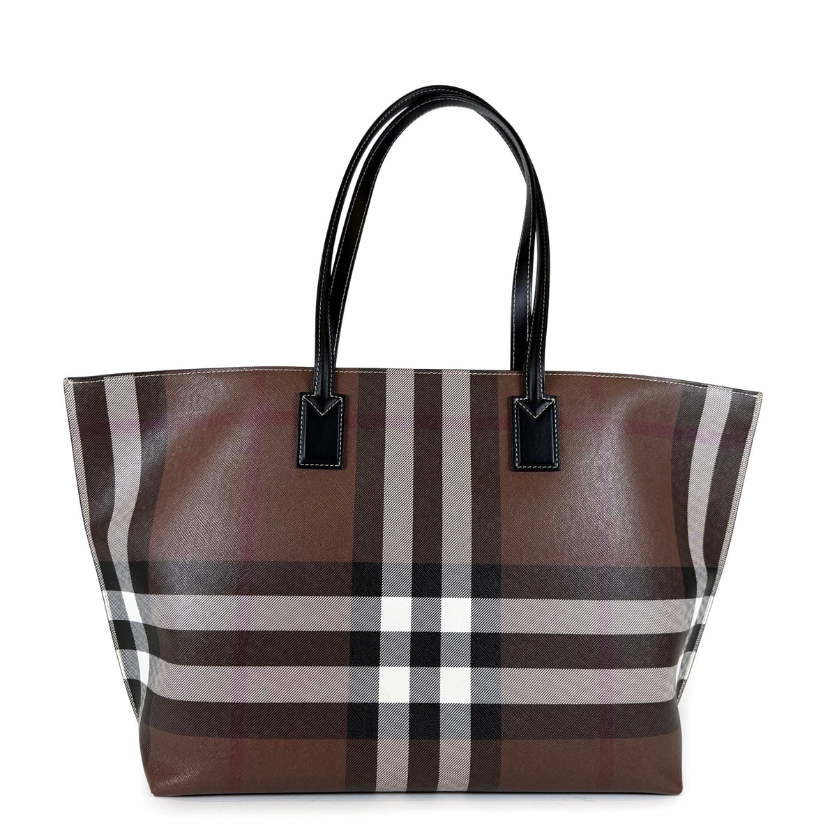 Burberry Check Medium Tote Bag