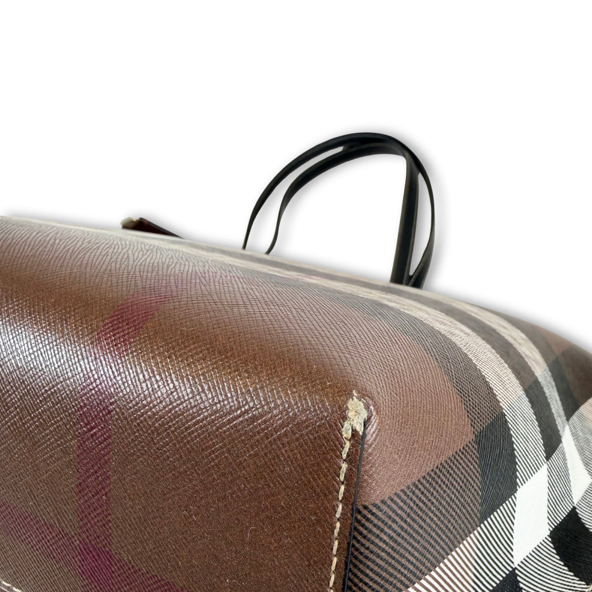Burberry Check Medium Tote Bag