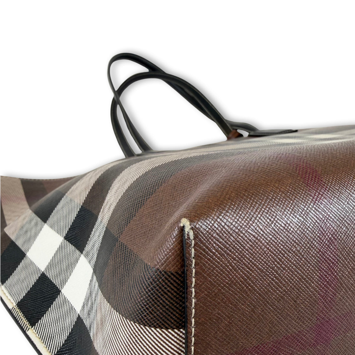 Burberry Check Medium Tote Bag