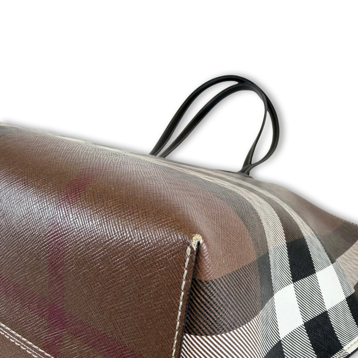 Burberry Check Medium Tote Bag