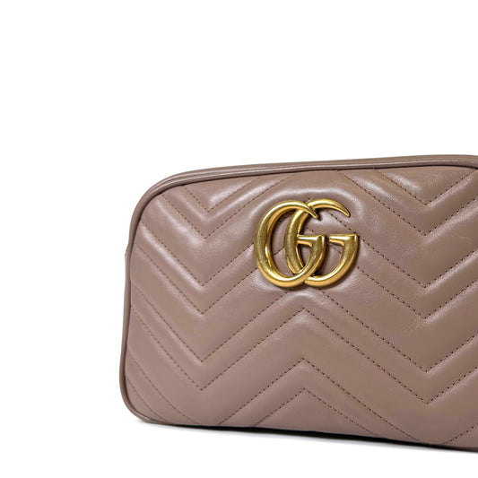Gucci GG Marmont Matelassé Small Camera Bag
