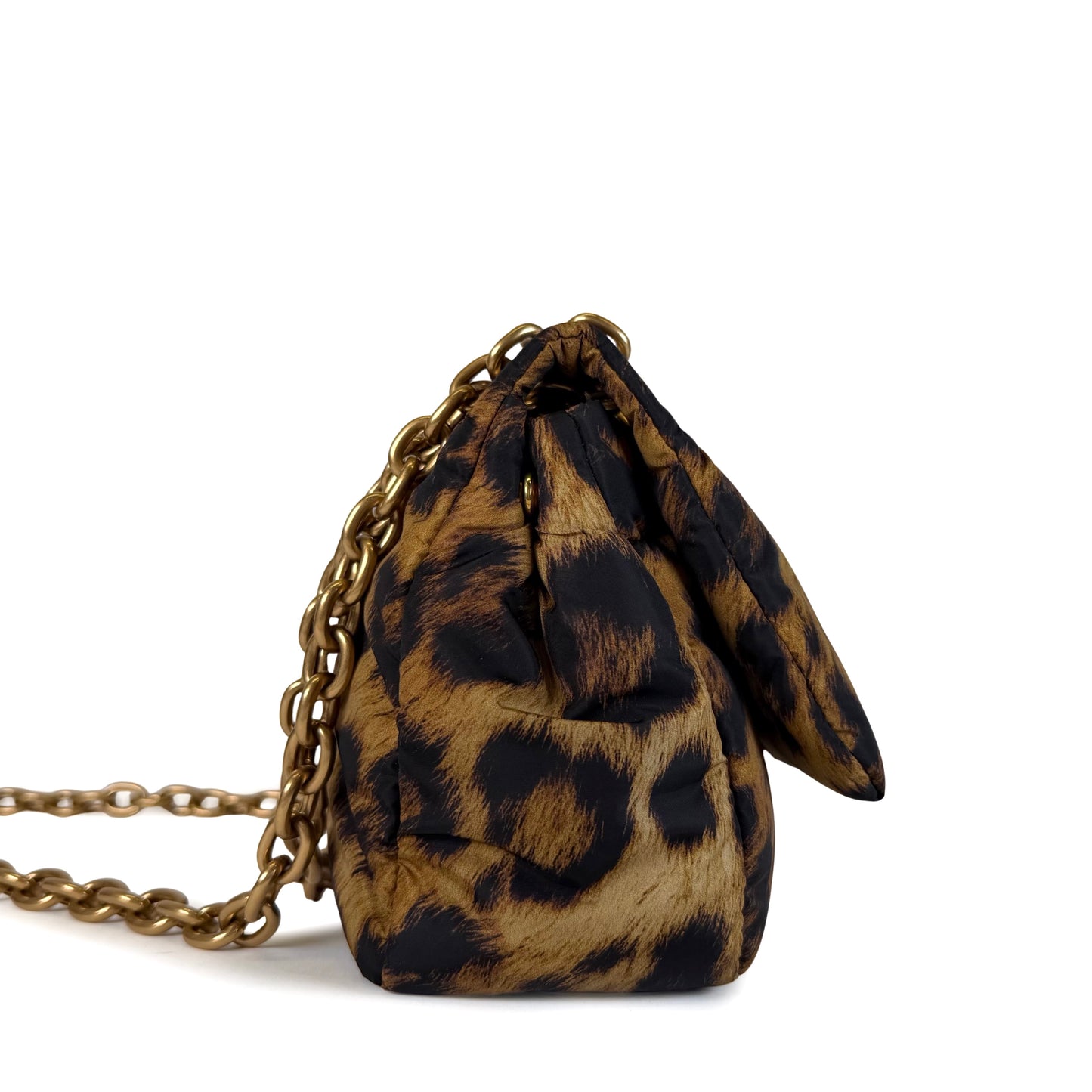 Balenciaga Monaco Leopard Print Mini Bag