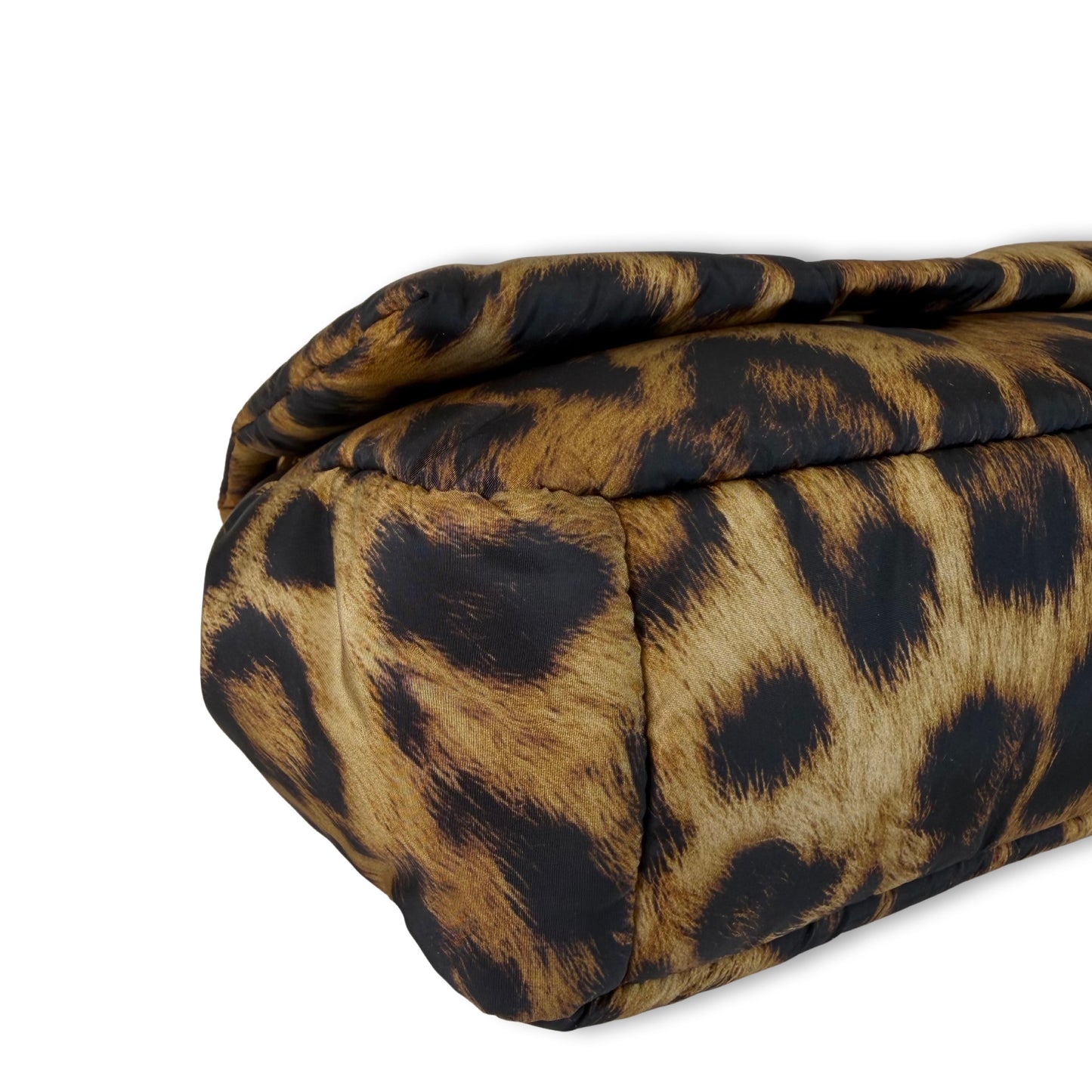Balenciaga Monaco Leopard Print Mini Bag
