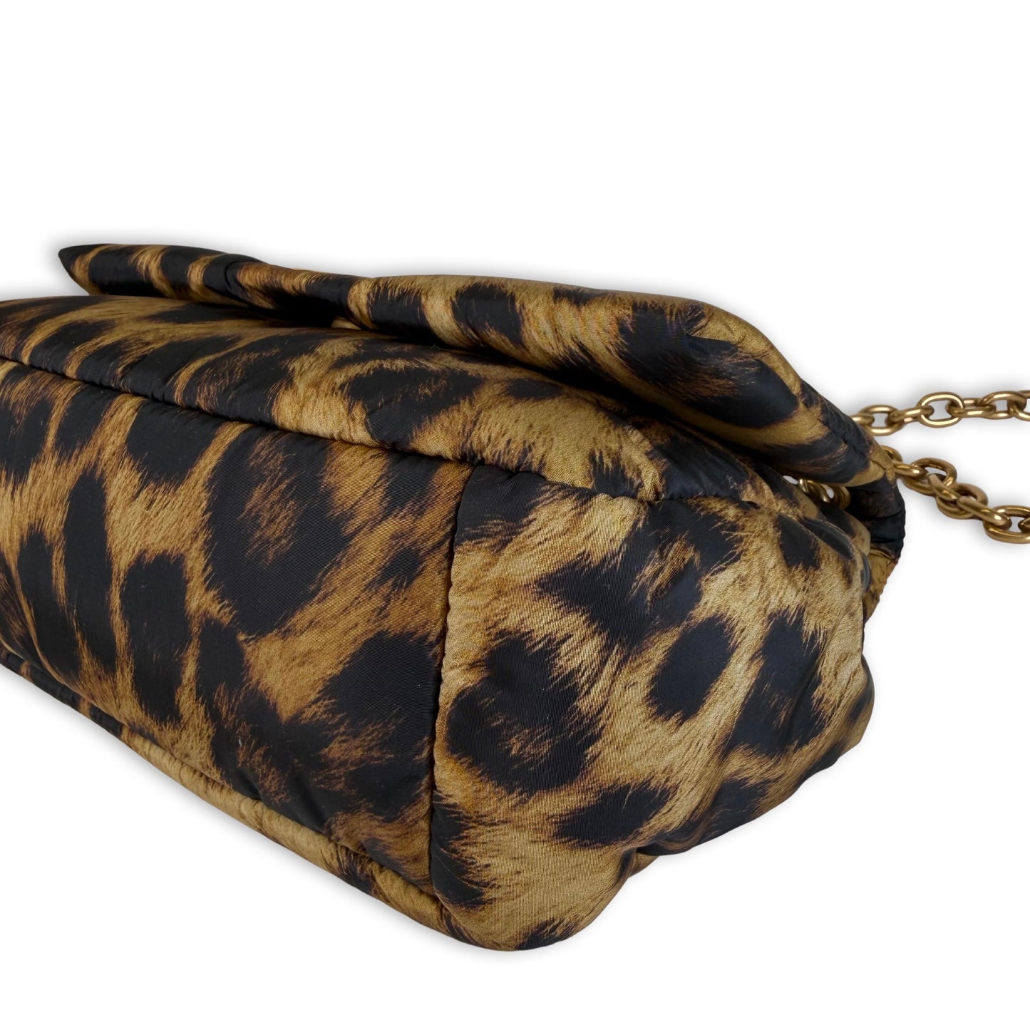 Balenciaga Monaco Leopard Print Mini Bag