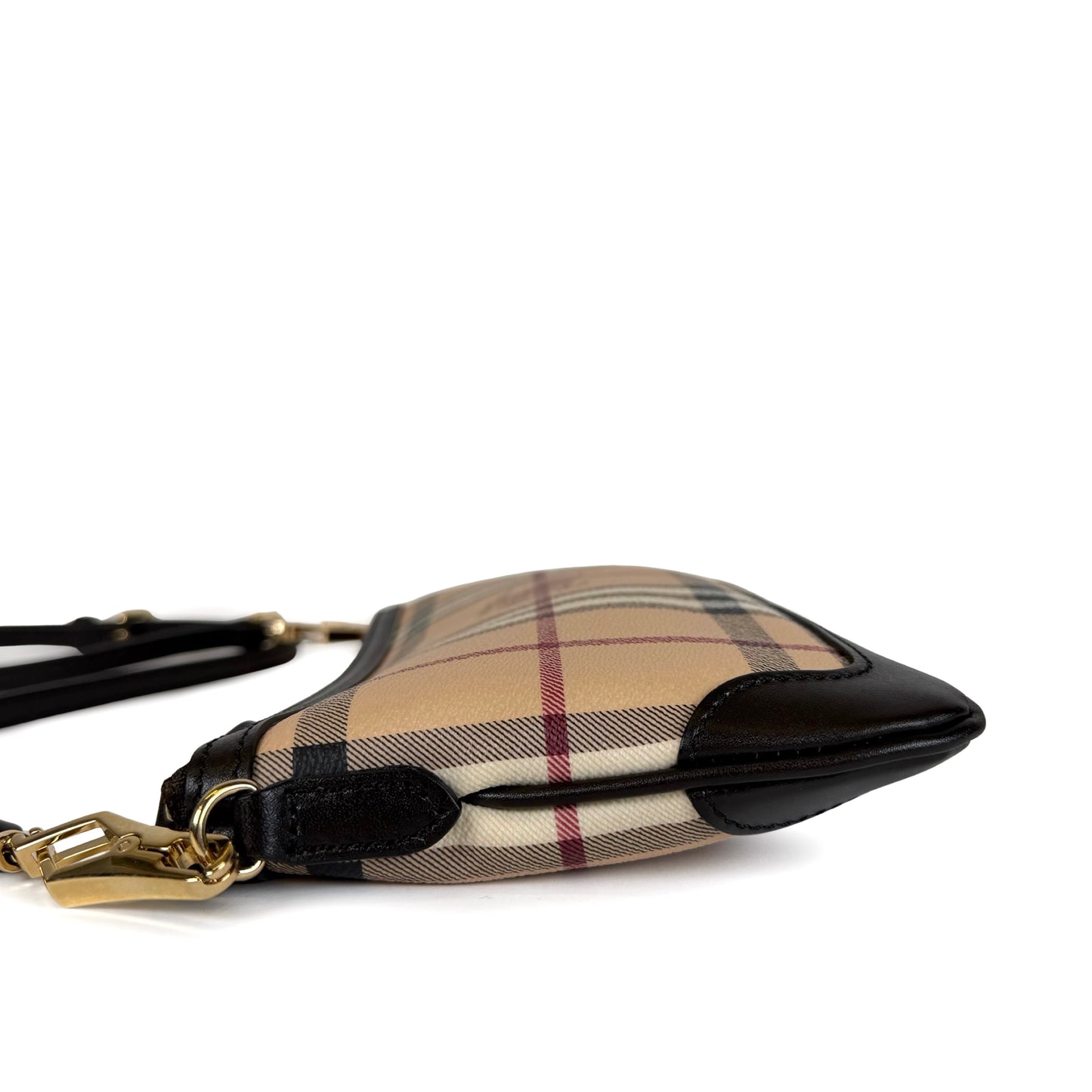 Burberry Haymarket Check Peyton Crossbody Bag