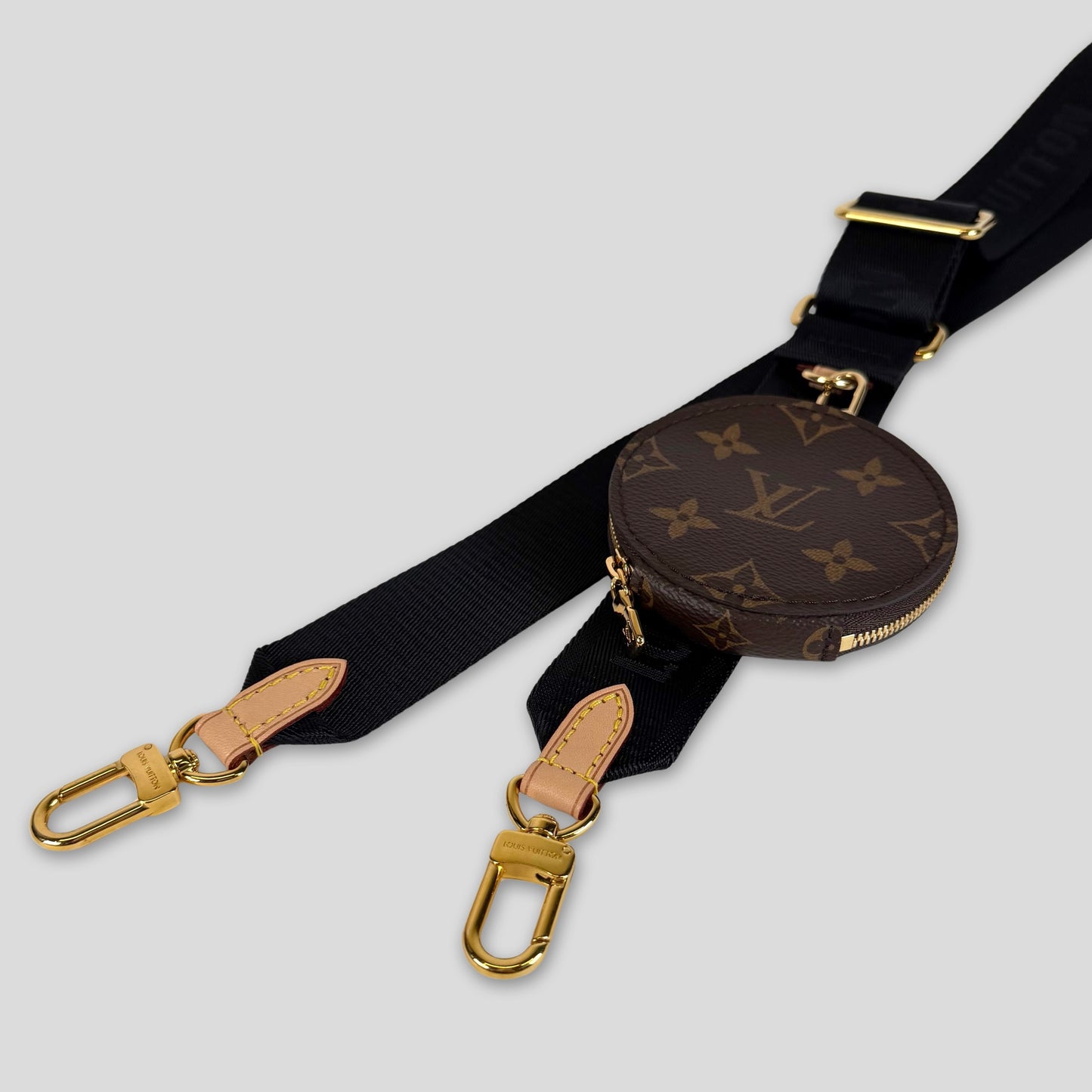 Louis Vuitton Bandouliere Strap with Monogram Pouch