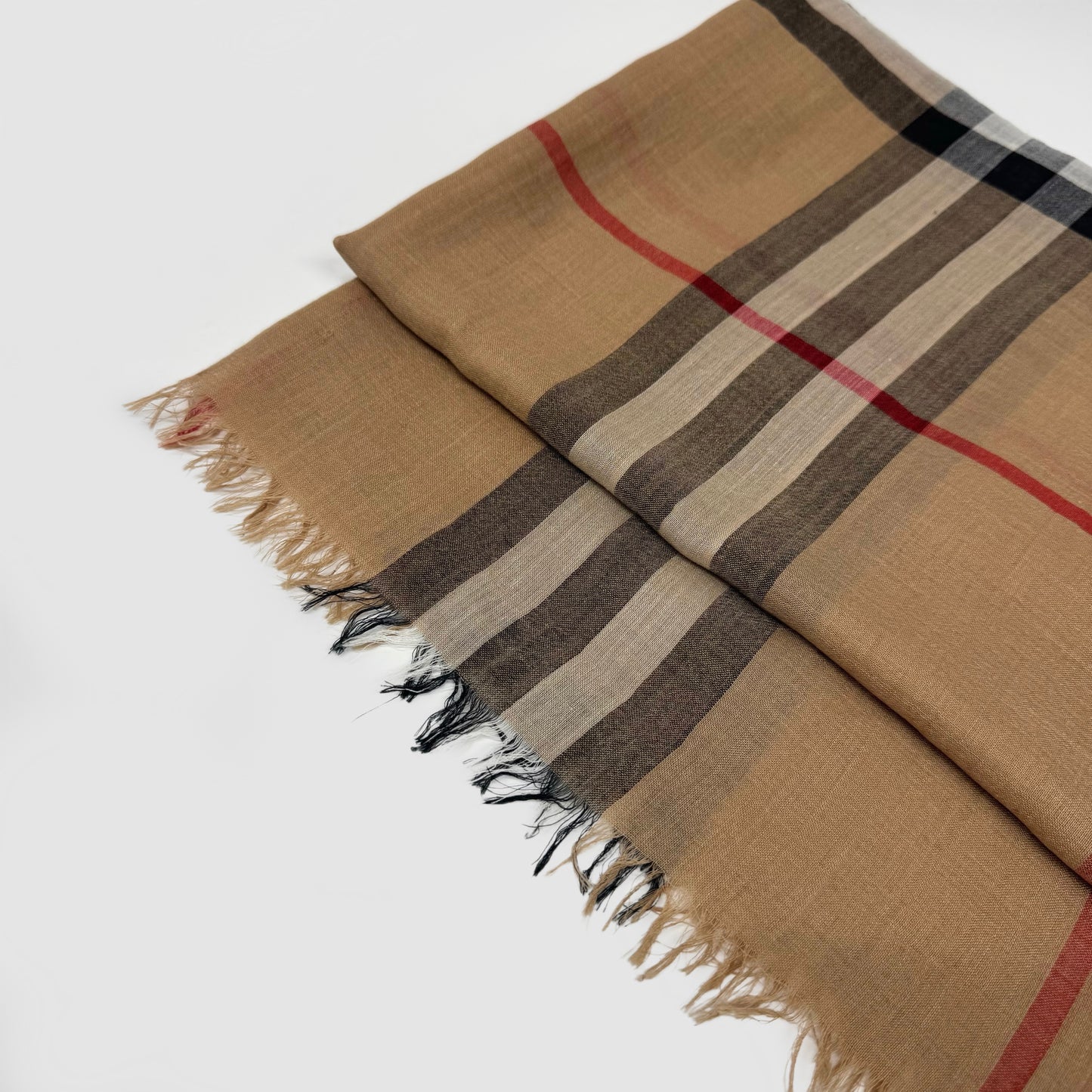 Burberry Silk Check Scarf
