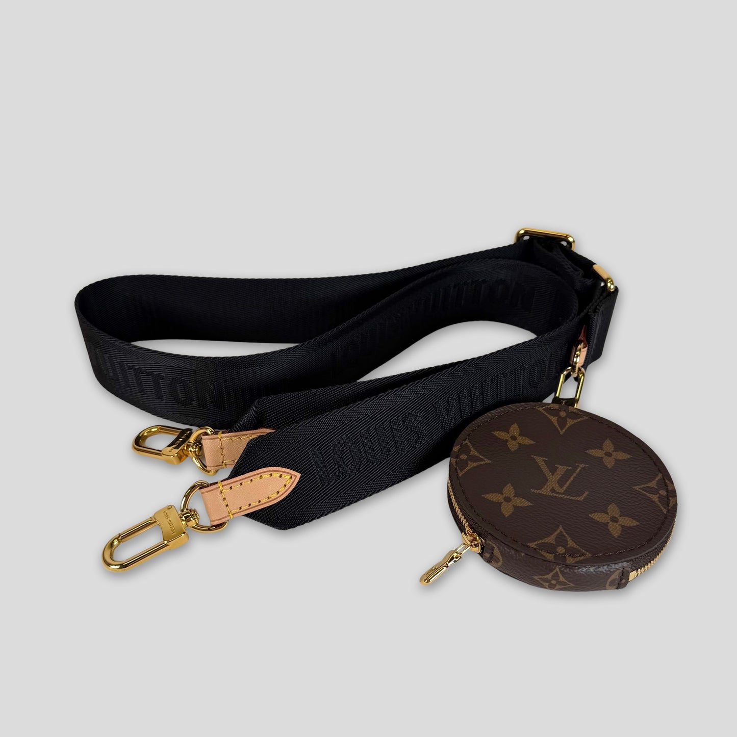 Louis Vuitton Bandouliere Strap with Monogram Pouch