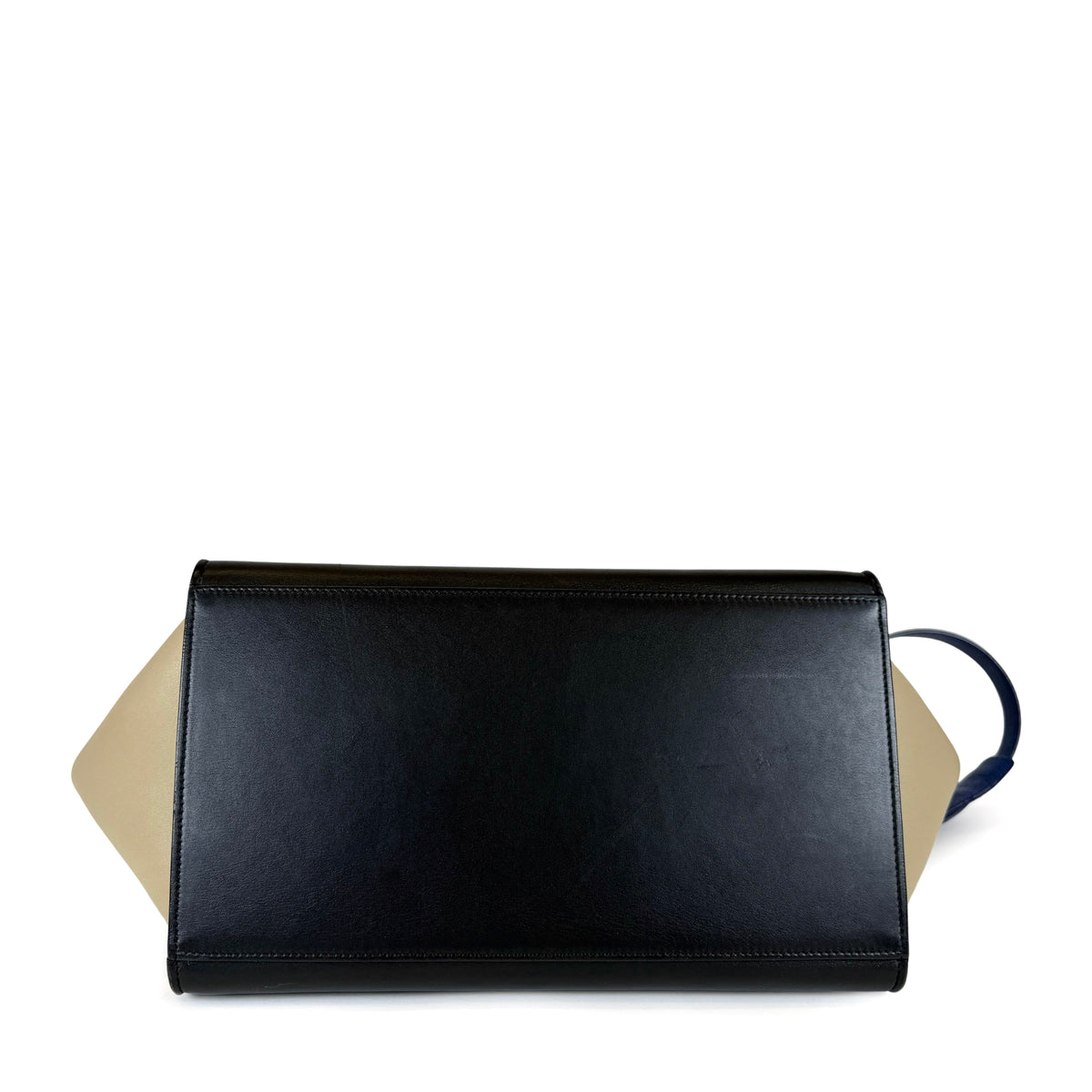 Celine Tricolor Leather Medium Trapeze Bag
