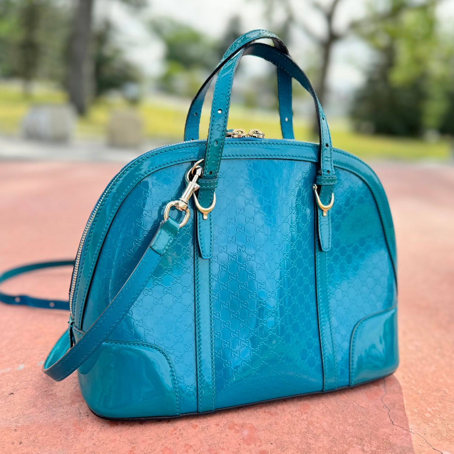 Gucci MicroGuccissima Dome Satchel