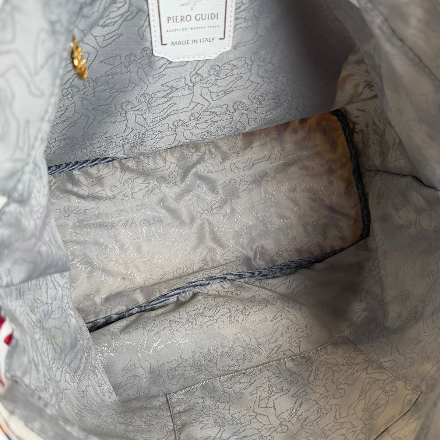 Piero Guidi Magic Circus Nylon Tote Bag