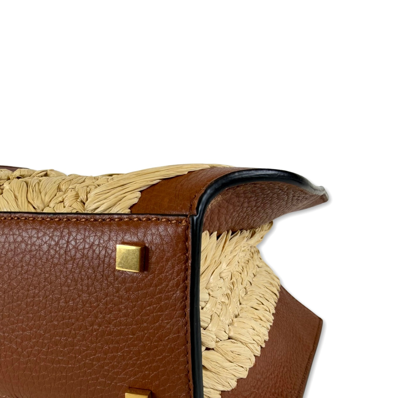 Valentino Garavani Raffia VLogo Signature Tote Bag