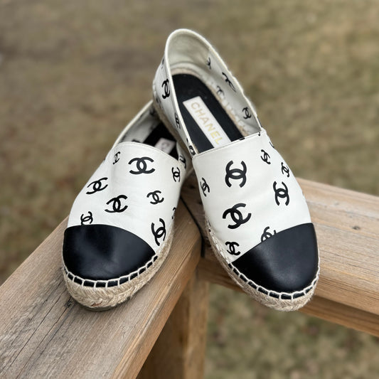 Chanel Lambskin Espadrilles