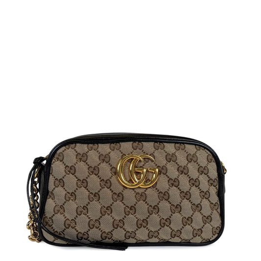 Gucci GG Canvas Marmont Small Camera Bag