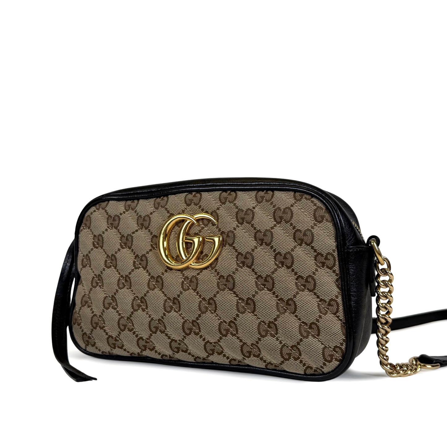 Gucci GG Canvas Marmont Small Camera Bag