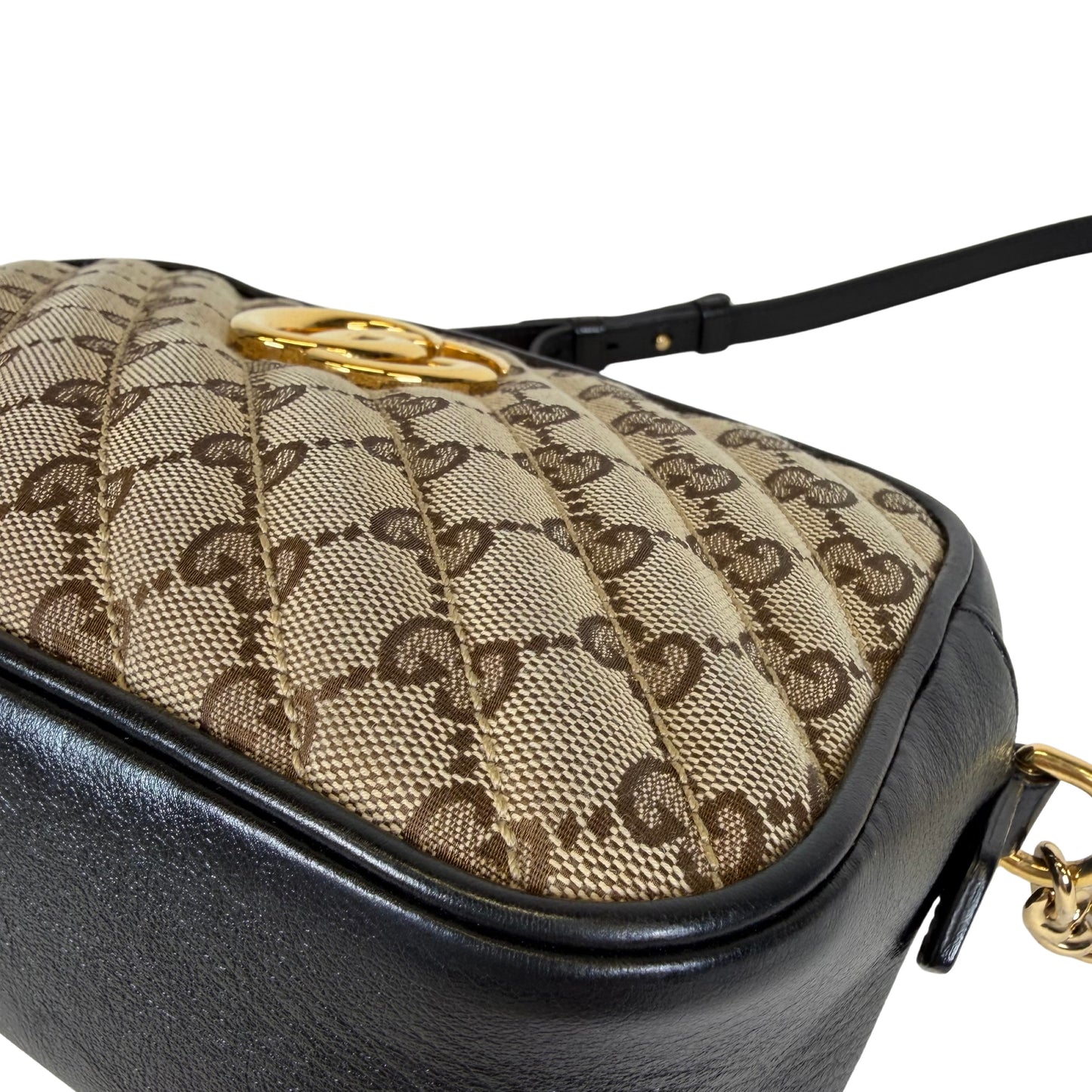 Gucci GG Canvas Marmont Small Camera Bag