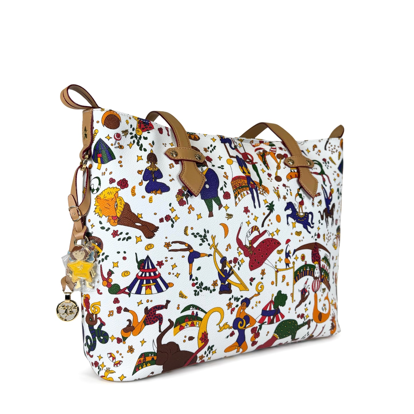 Piero Guidi Magic Circus Tote Bag