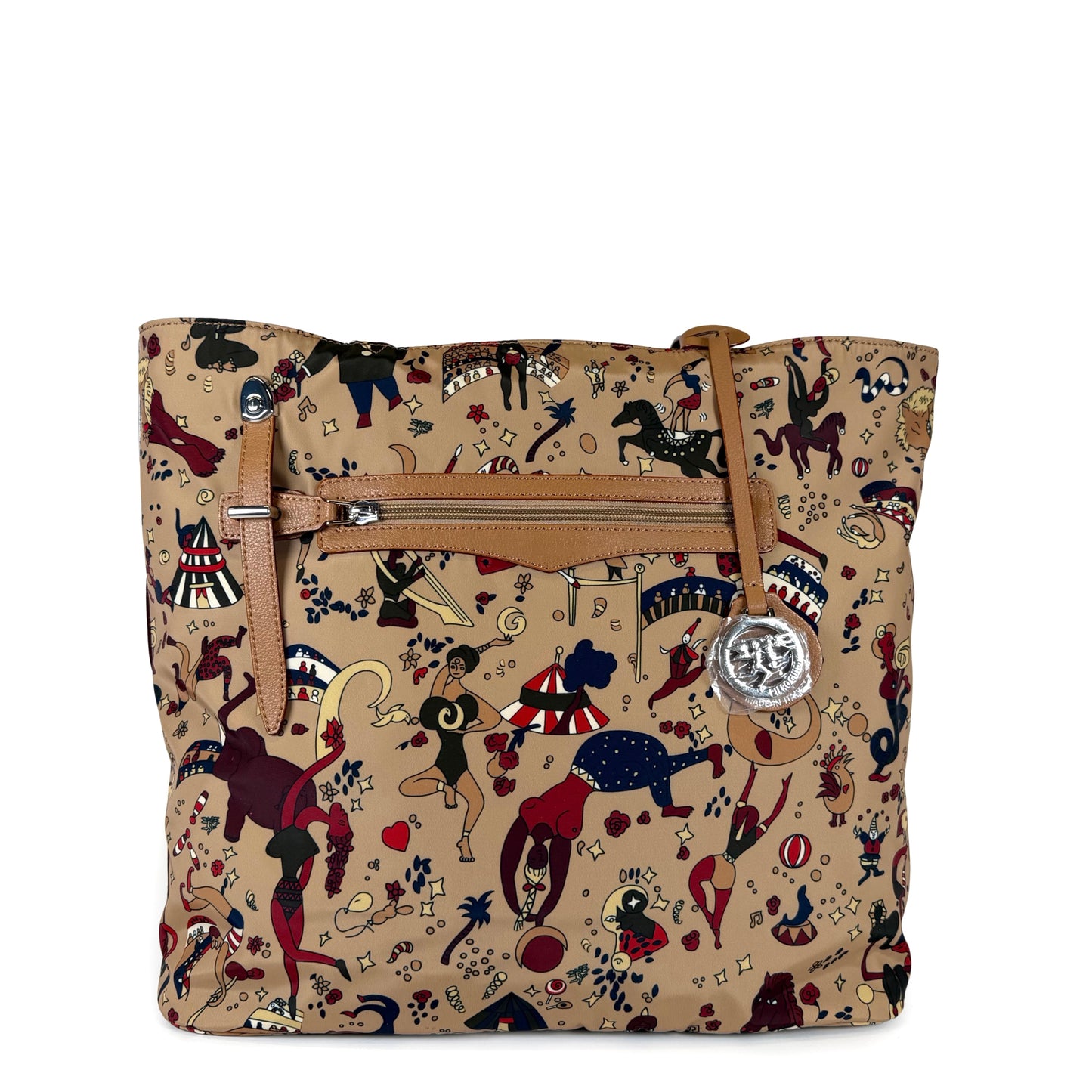 Piero Guidi Magic Circus Nylon Tote Bag
