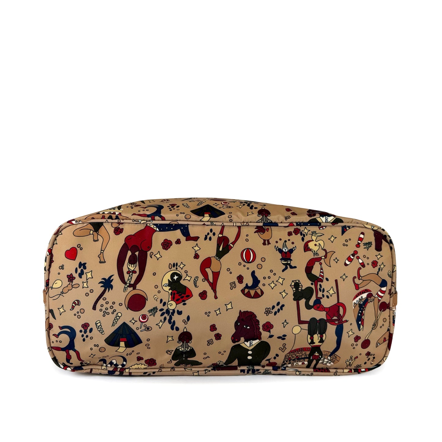 Piero Guidi Magic Circus Nylon Tote Bag