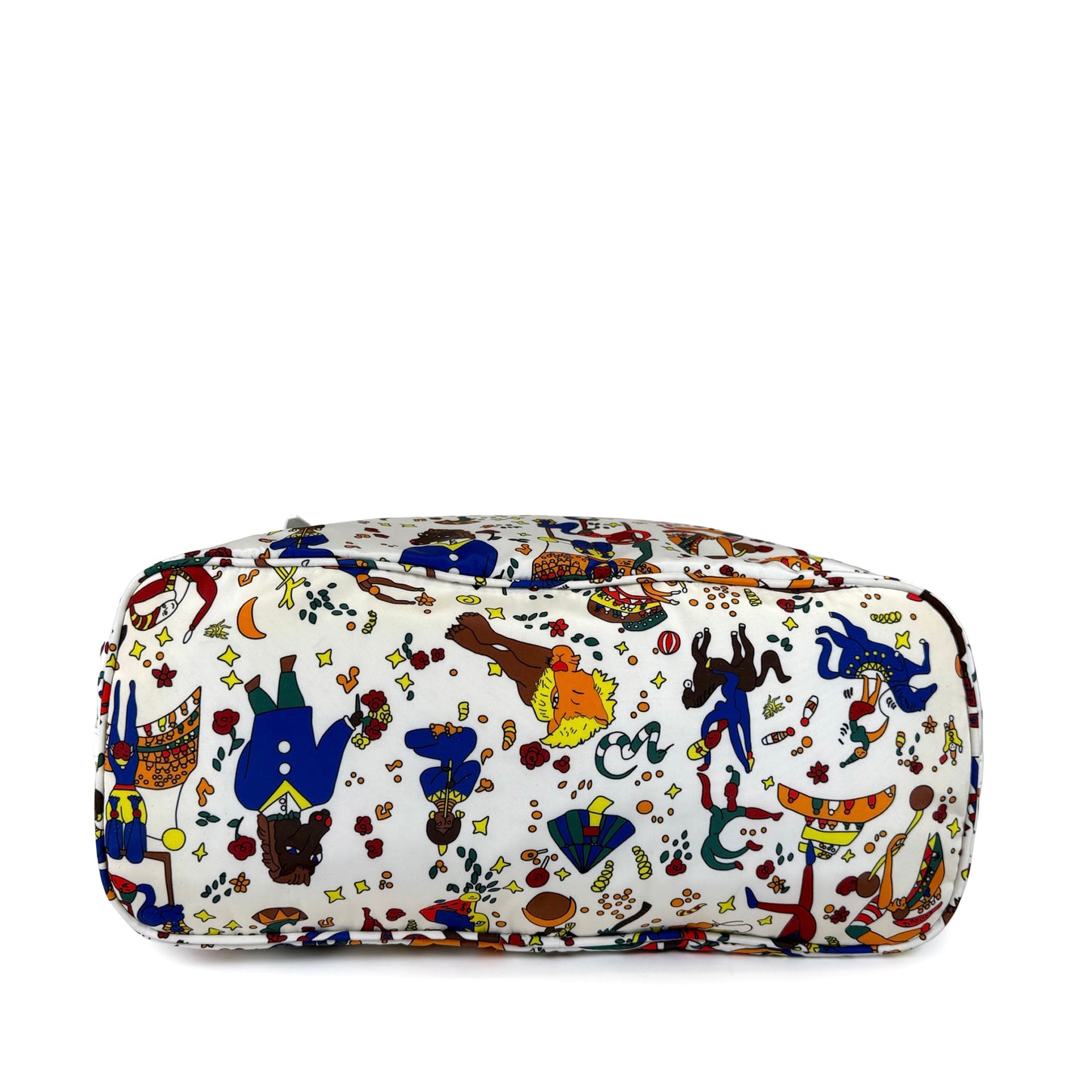Piero Guidi Magic Circus Nylon Tote Bag