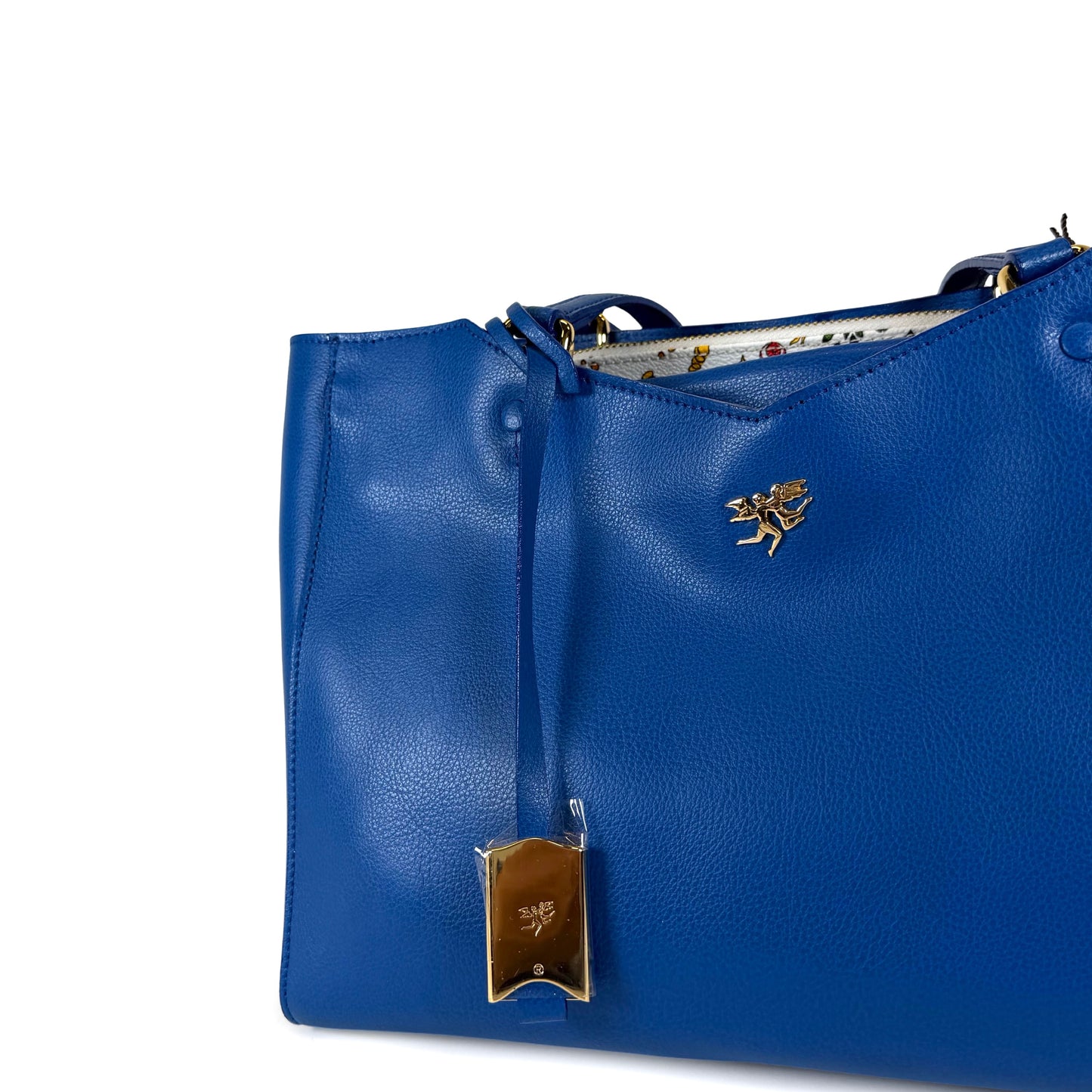 Piero Guidi Magic Circus Leather Tote Bag