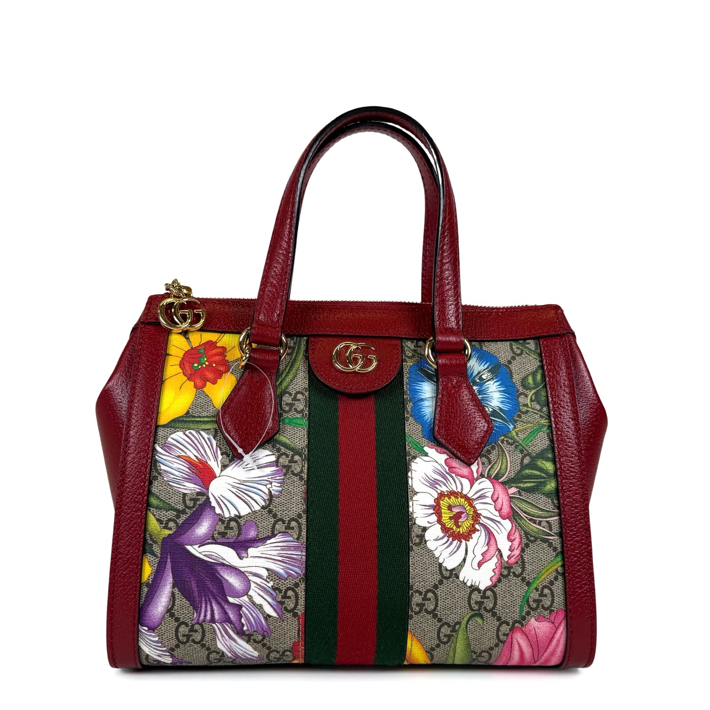 Gucci Ophidia GG Flora Small Tote Bag