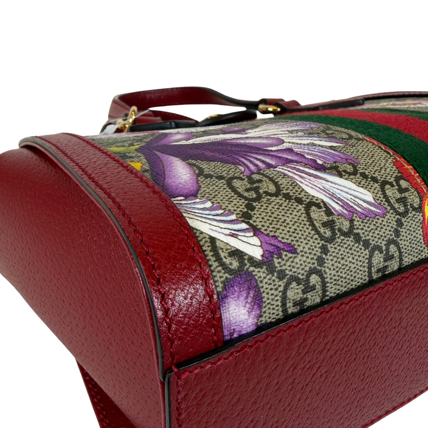 Gucci Ophidia GG Flora Small Tote Bag