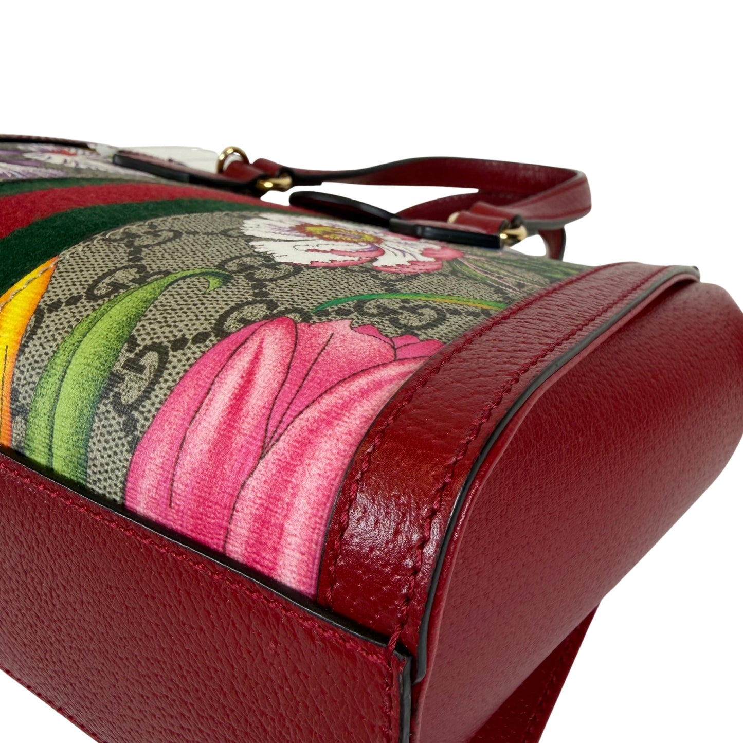 Gucci Ophidia GG Flora Small Tote Bag