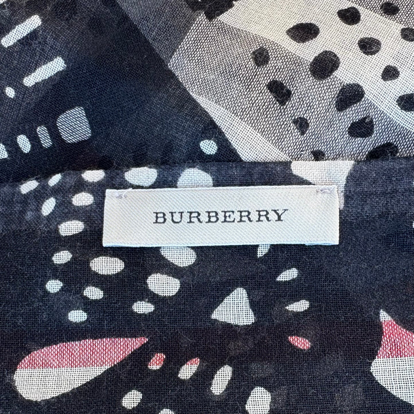 Burberry Lace Patchwork Scarf