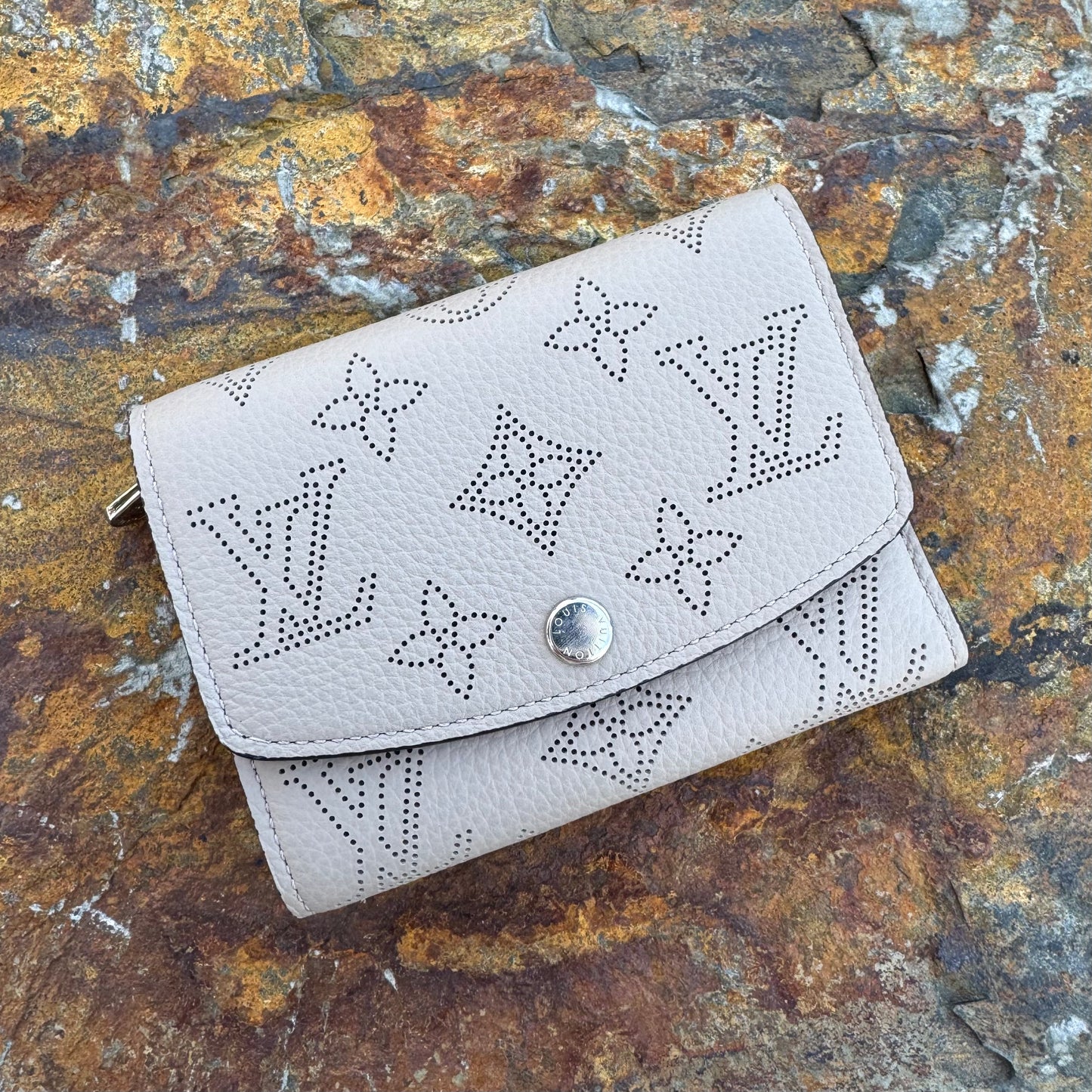 Louis Vuitton Victorine Mahina Leather Wallet