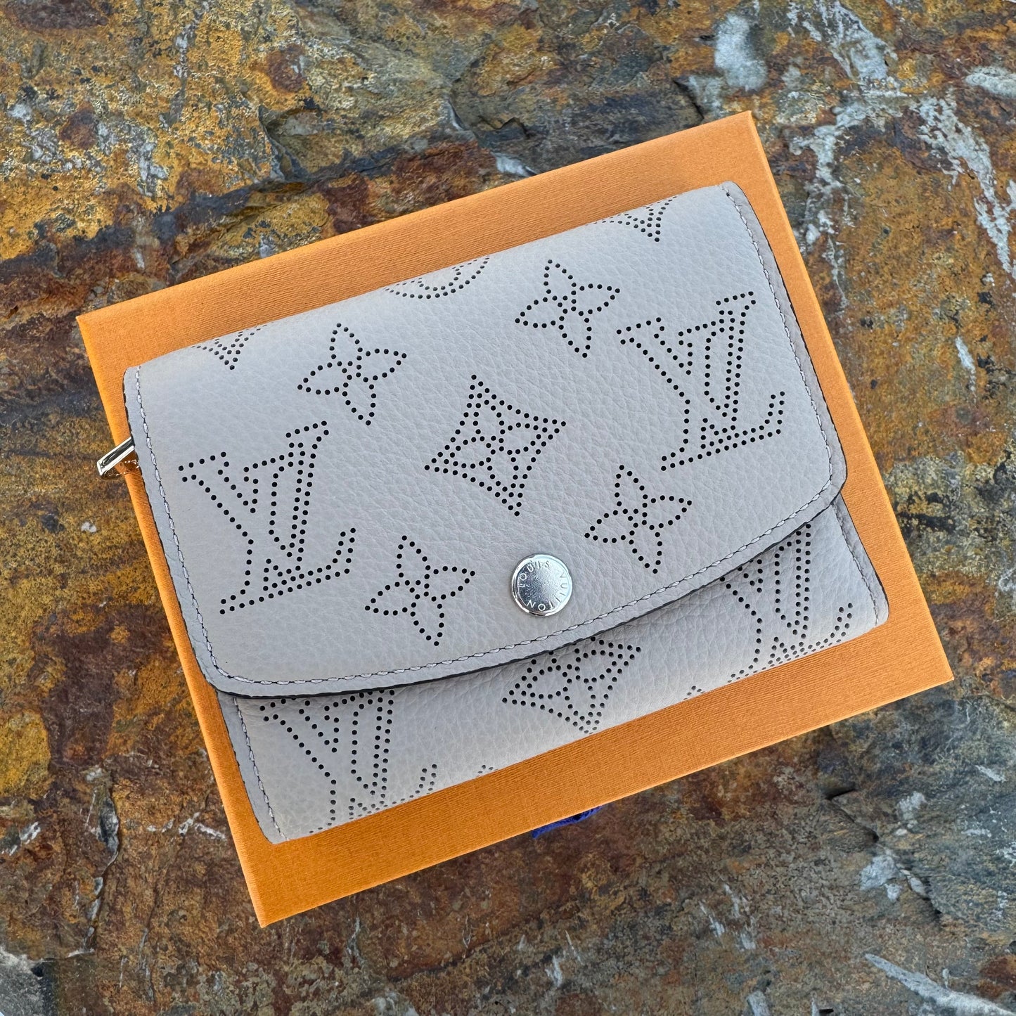 Louis Vuitton Victorine Mahina Leather Wallet